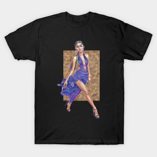 Zendaya T-Shirt by AAHarrison